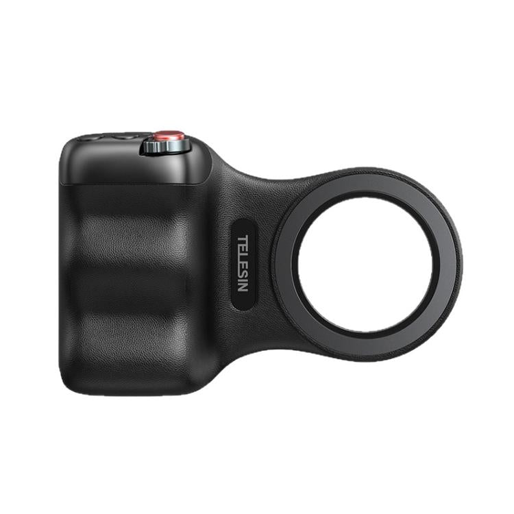 TELESIN P1-MP-10 Magnetic Camera Shoot Hand Grip Bluetooth Remote Control Mobile Phone Camera Handle  - Black