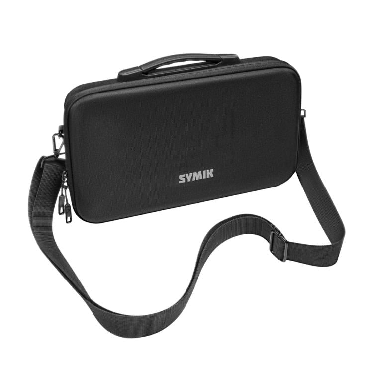 For Insta360 X5 / X4 Camera SYMIK Large Capacity Storage Bag Handbag Messenger Carrying Case - Black