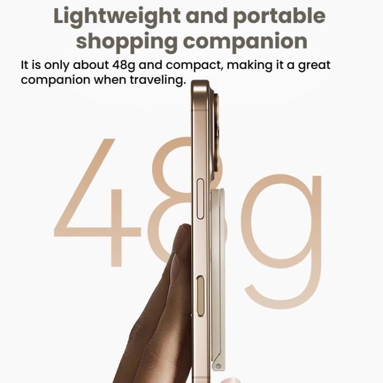 TELESIN P7-RB-02 Waterdrop-shaped Mobile Phone Photography Stand Magsafe Magnetic Selfie Stick