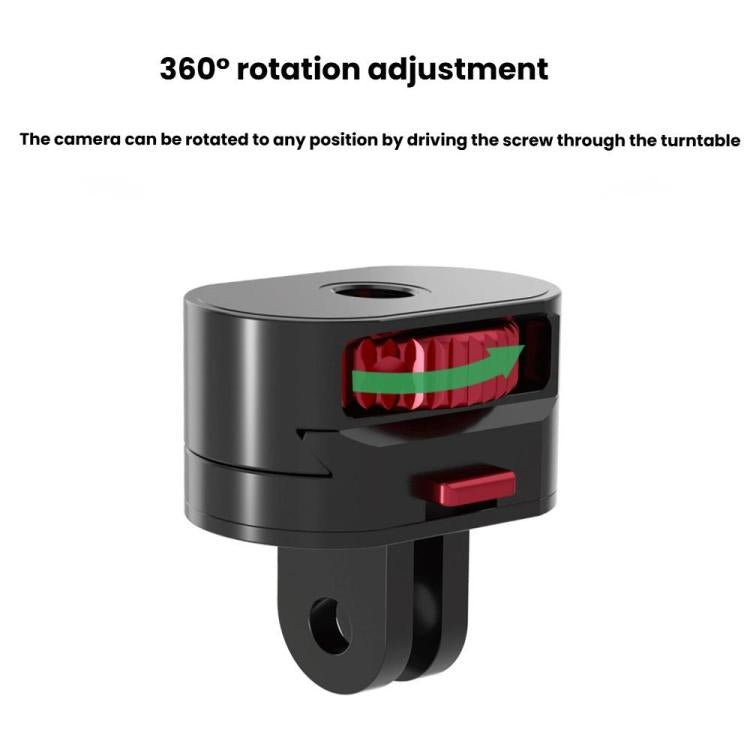 TFSM151 2 Pages 2 In 1 Action Camera 1/4 Metal Adapter Quick Release Mount