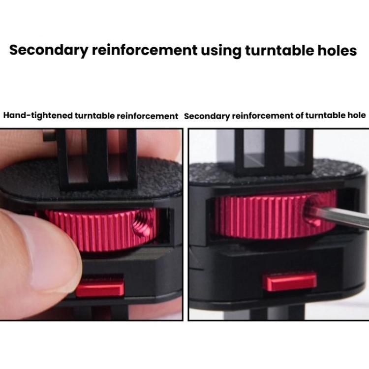 TFSM153 3 Pages 2 In 1 Action Camera 1/4 Metal Adapter Quick Release Mount