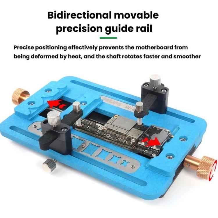 RELIFE SS-601F Motherboard Repair Fixture Dot Matrix Face CPU Hard Drive IC Type Adhesive Removal Dual Track Fixture