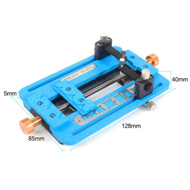 RELIFE SS-601F Motherboard Repair Fixture Dot Matrix Face CPU Hard Drive IC Type Adhesive Removal Dual Track Fixture