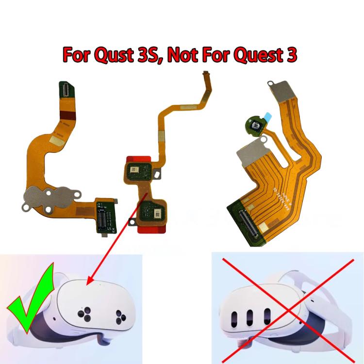 Headset Camera/Power Ribbon Cable For Meta Quest 3S Repair Part