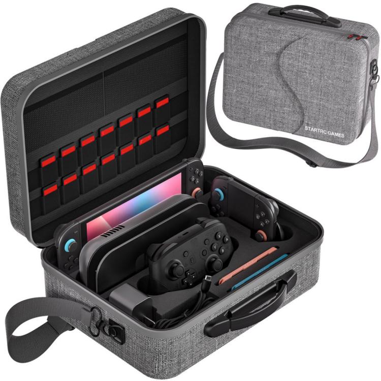 For Nintendo Switch 2 STARTRC GAMES Multifunctional Storage Bag Handbag Portable Crossbody Bag