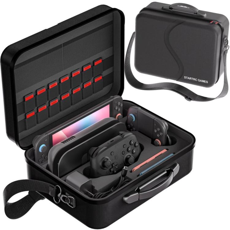 For Nintendo Switch 2 STARTRC GAMES Multifunctional Storage Bag Handbag Portable Crossbody Bag