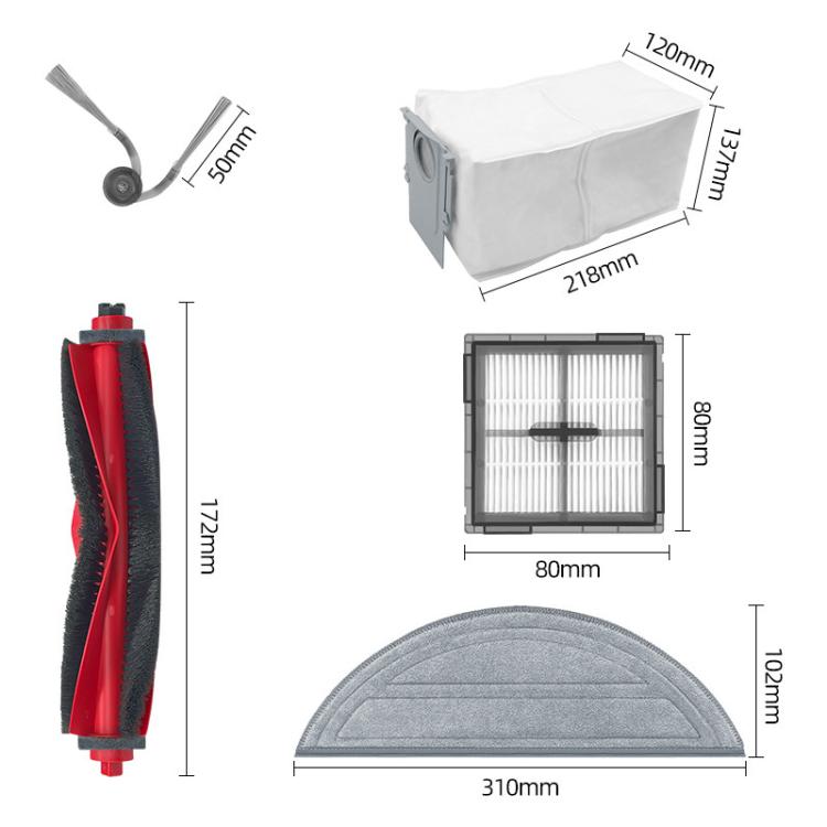 Replacement For Roborock Q10 S5 Robot Vacuum Main Brush