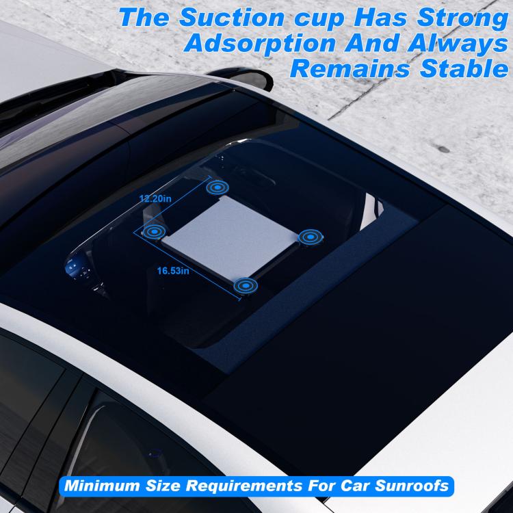 For Starlink Mini Car Metal Suction Cup Holder, Model: S2032