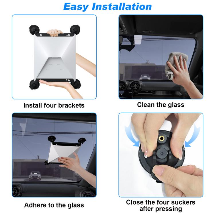 For Starlink Mini Car Metal Suction Cup Holder, Model: S2032