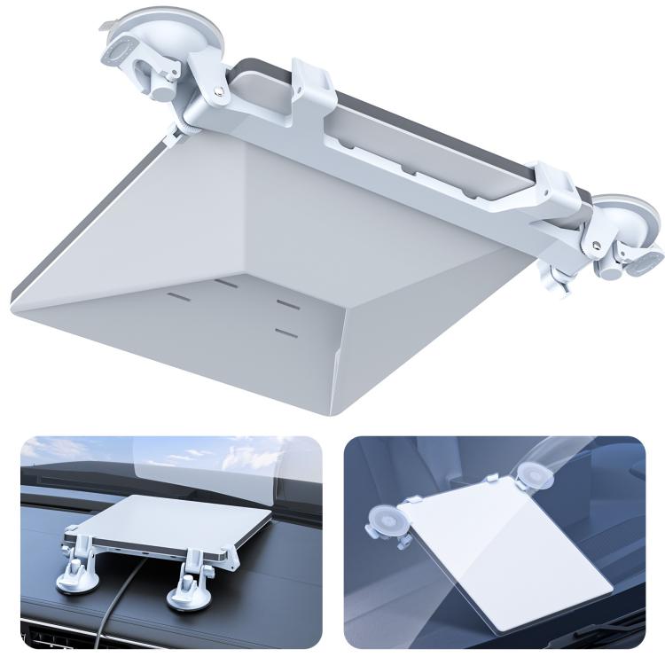 For Starlink Mini Car Sunroof Front Window Rear Window Glass Suction Cup Bracket - White