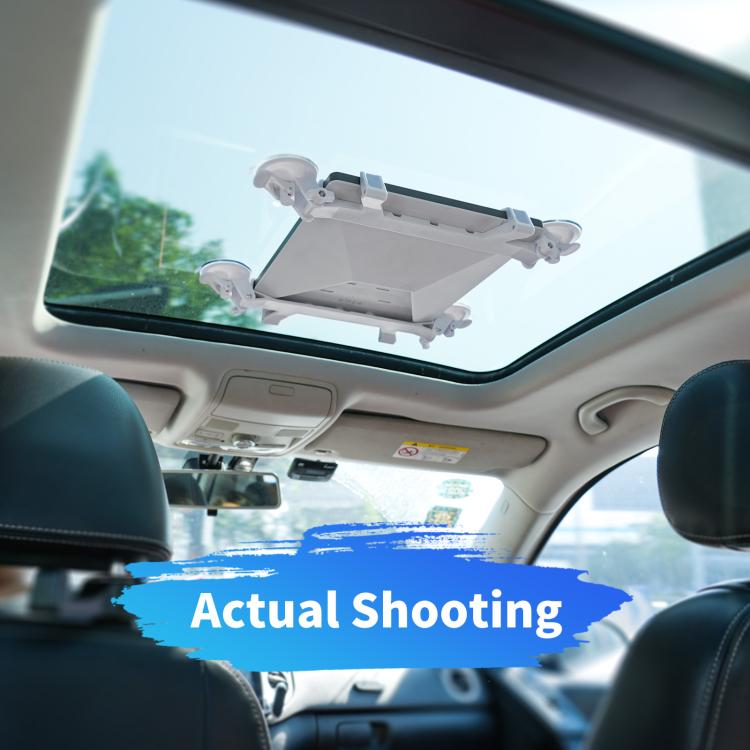 For Starlink Mini Car Sunroof Front Window Rear Window Glass Suction Cup Bracket - White