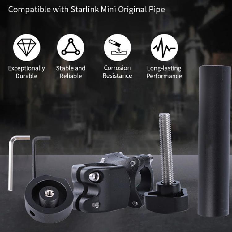 For 2024 Starlink Mini S2029 Aluminium Alloy Roof Rack Set