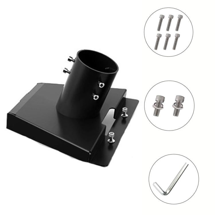 For Starlink Gen 3 / V4 Triangular Bracket Base - Black
