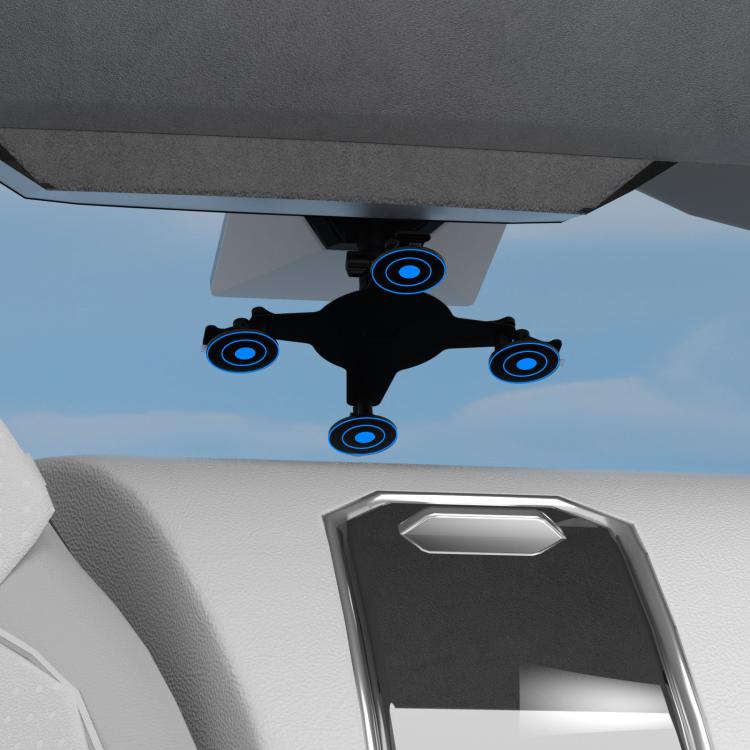For Starlink Mini Roof Suction Cup Mount With Base - Black