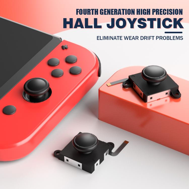 Hall Effect Joystick for Nintendo Switch/OLED/Lite Joy-Con Electromagnetic Analog Stick with No Drift, Spec: Set 1