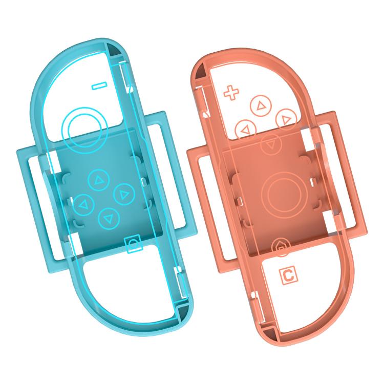 For Nintendo Switch 2 Joy-Con 1pair Wrist Straps Sensory Straps Accessories - S201 With 4 Elastic Bands