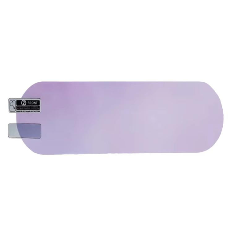 Oval 50x200mm Car Interior Rearview Mirror Anti-Glare Film Large Size Anti-Reflective Film