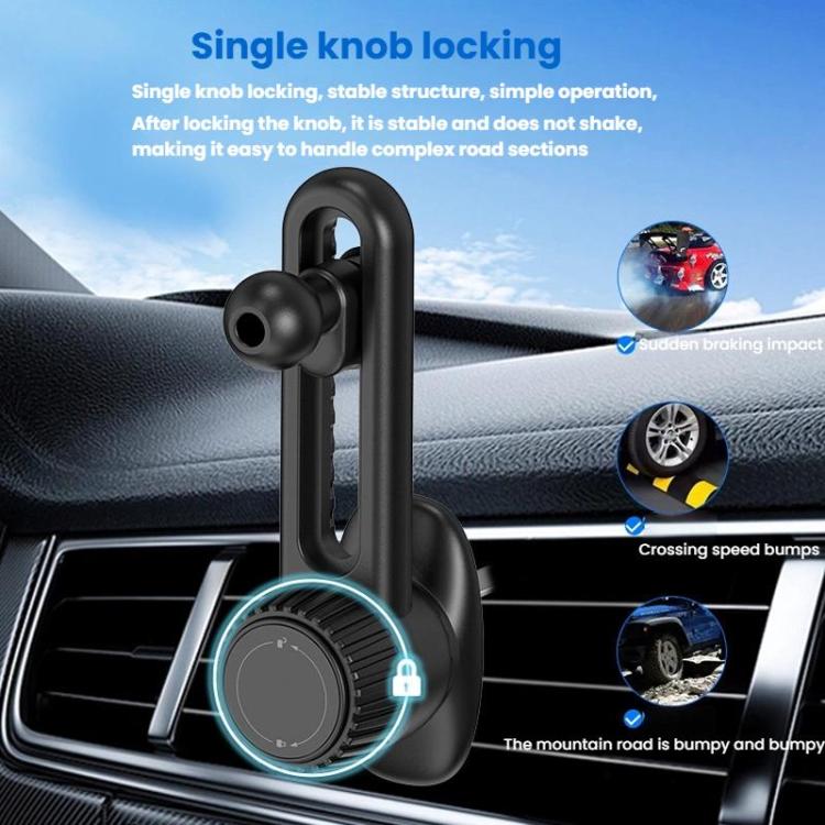 Car Air Outlet Bracket Base, Style: Fixed