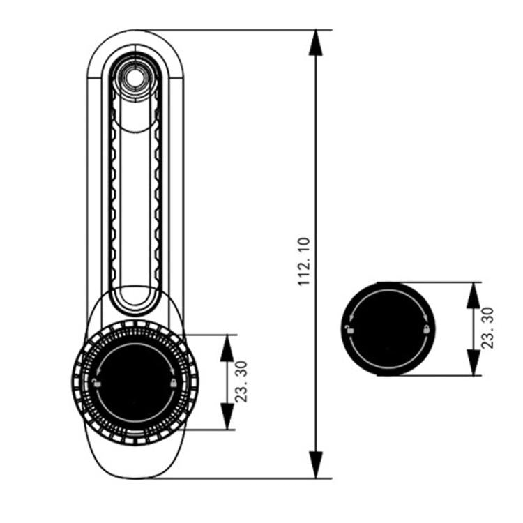 Car Air Outlet Bracket Base, Style: Adjustable