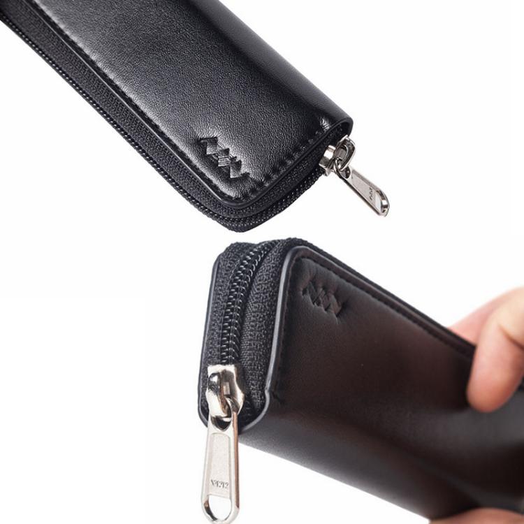 Microfiber Leather Soldering Iron Portable Tool Storage Bag - Black