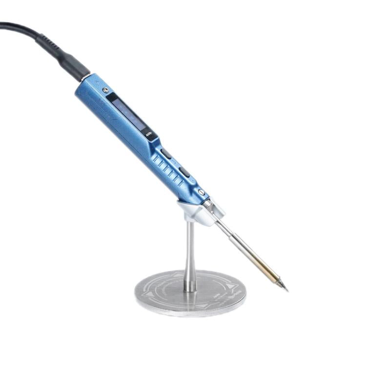 MINIWARE TS101/SA80 Dedicated Electric Soldering Iron Stainless Steel Bracket Mini Soldering Station - Silver