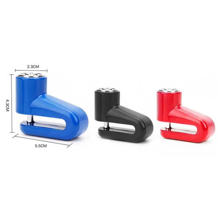 Bicycle Disc Brake Lock Portable Motorcycle Reminder Rope Lock Accessories