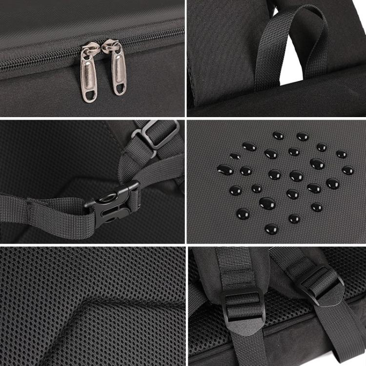 For DJI Mavic 4 Pro Creator Combo RC Pro 2 /RC 2 Backpack Storage Bag EVA Travel Case - Black