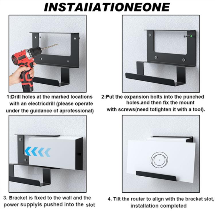 For Starlink Gen 3 2 In 1 Router Power Metal Bracket - Z0201