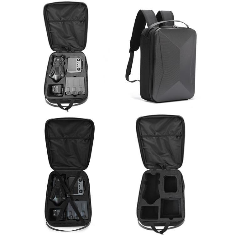 For DJI Mavic 4 Pro Fly More Combo / Creator Combo BKANO Hard Shell Backpack Storage Bag - Black