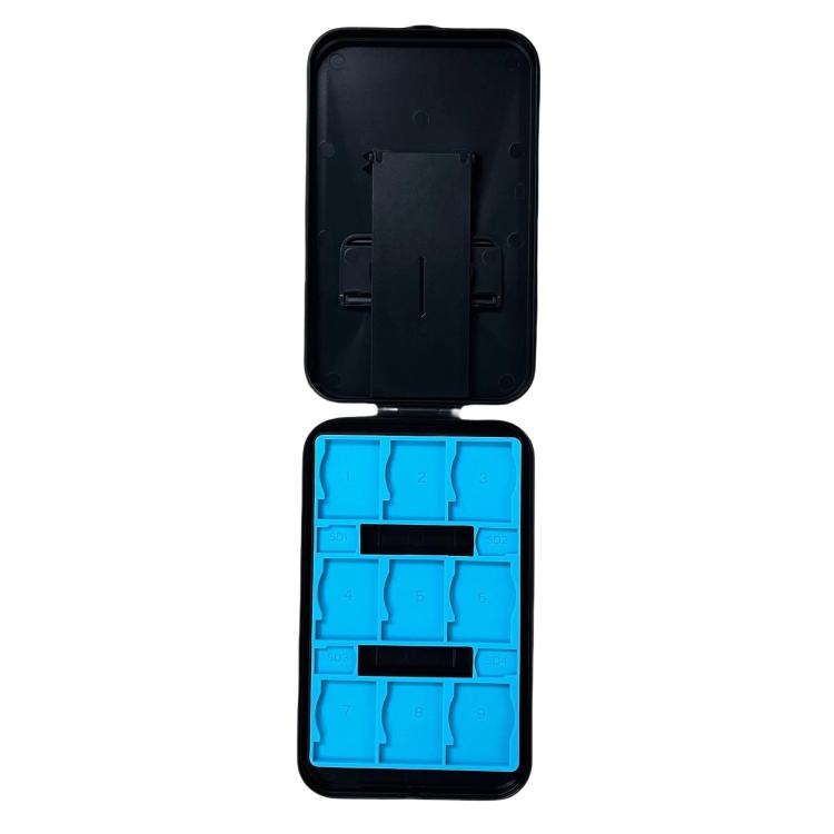 KJH Card Box Stand for Nintendo Switch 2 / Switch OLED / Lite Foldable  Holder with 9 Game Card Slots & 4 SD Card Slots