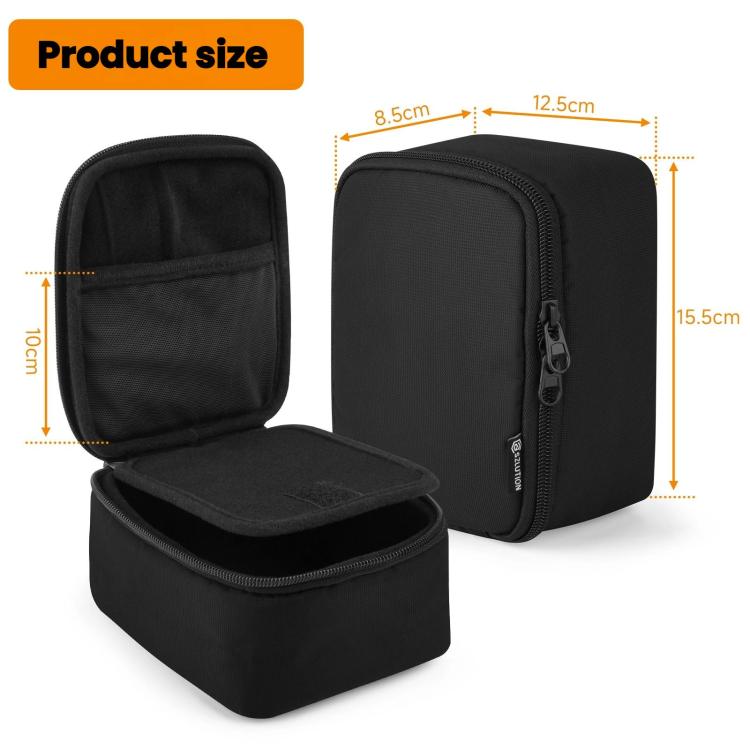 Multifunctional Wireless Charger Portable Storage Bag - Black