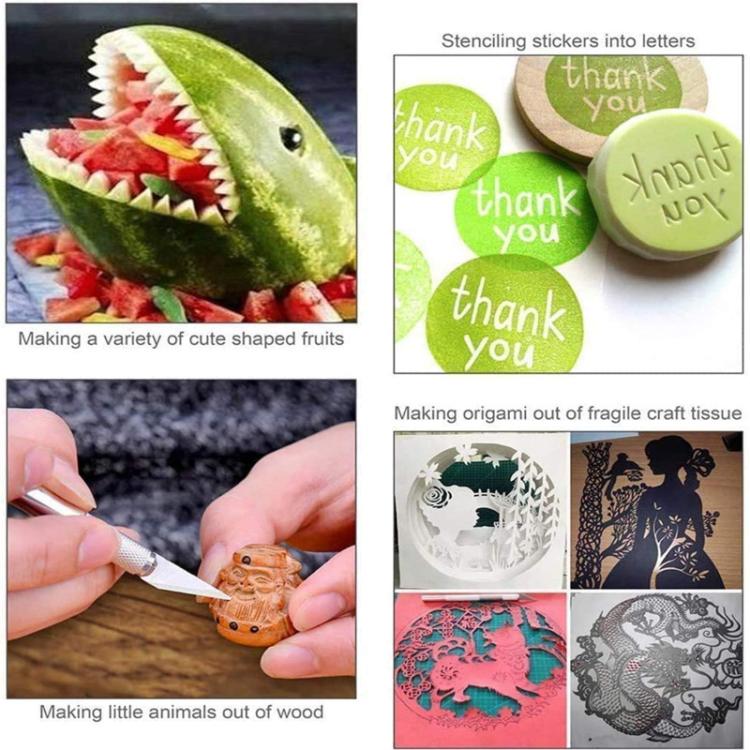 23pcs /Set Craft Vinyl Sticker Wall Decal DIY Embossed Engraving Weeding Tool Set