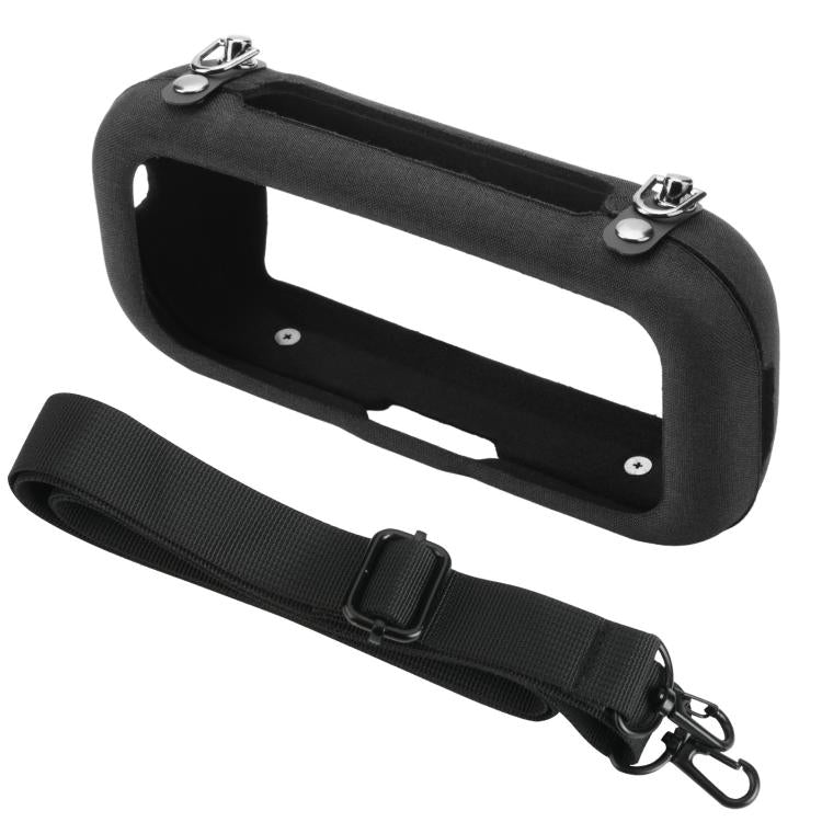 For Bose SoundLink Flex 1/2 Generation Speaker Protective Cover EVA Shoulder Strap - Black