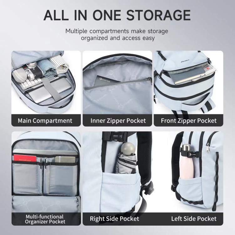 Tigernu Large Capacity Sports & Travel Backpack 15.6 Inch Lightweight Business Laptop Bag