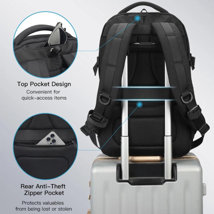 Tigernu Large Capacity Sports & Travel Backpack 15.6 Inch Lightweight Business Laptop Bag