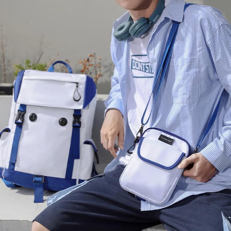 Tigernu School Backpack 14-Inch Laptop Bag With Flip-Top For Travel, Work & Daily Use Blue Regular