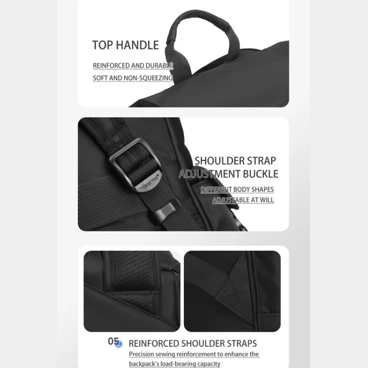 Tigernu School Backpack 14-Inch Laptop Bag With Flip-Top For Travel, Work & Daily Use Black Regular