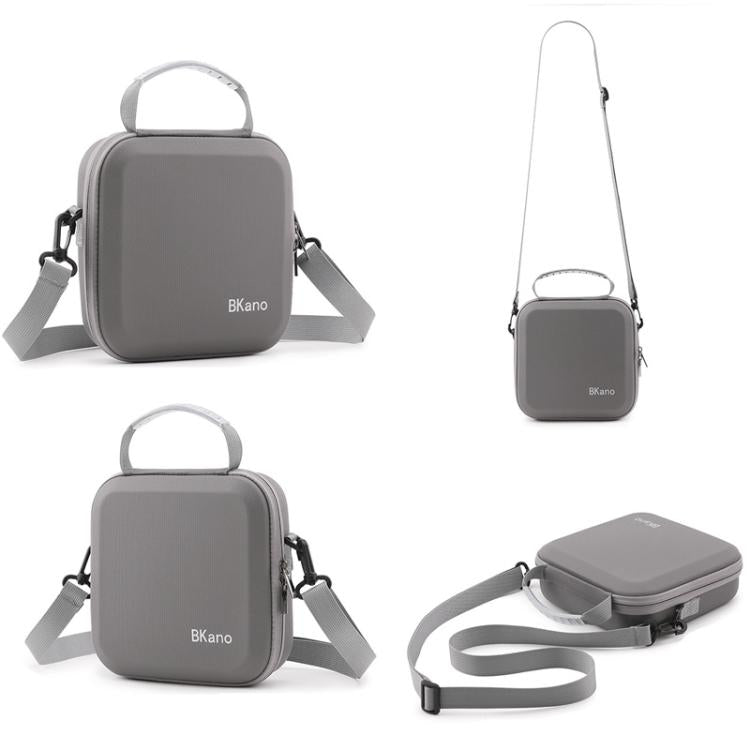 For Insta360 Flow Smartphone Gimbal Stabilizer BKANO Shoulder Bag Waterproof Portable Storage Case - Gray