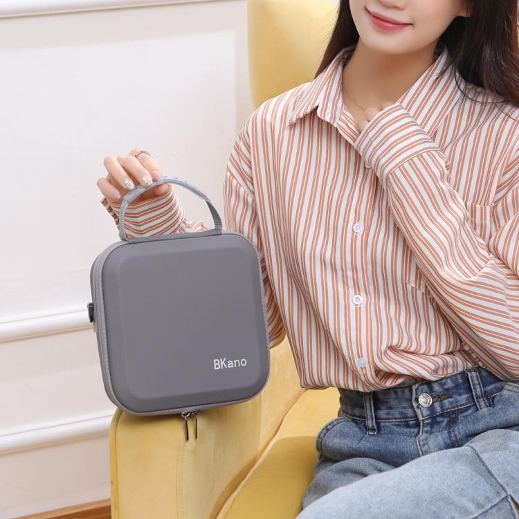 For Insta360 Flow Smartphone Gimbal Stabilizer BKANO Shoulder Bag Waterproof Portable Storage Case - Gray