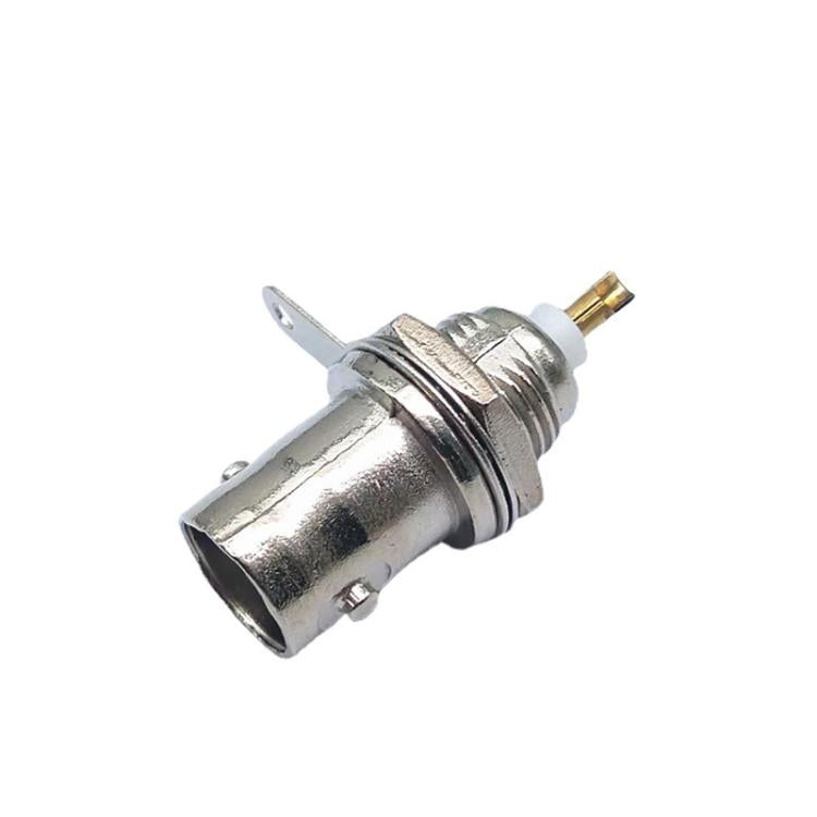 3pcs Gold-plated Copper Core BNC Female Socket Q9 Female 50KY Oscilloscope Socket - Silver