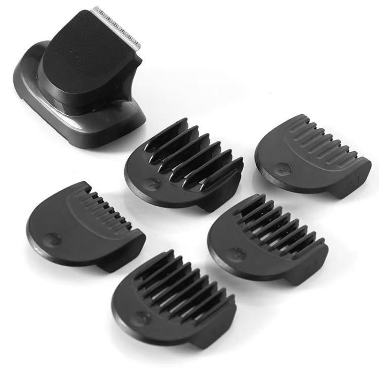 For Braun Series 5/6/7 Shaver Replacement Trimmer Attachment Kit With 5 Guiding Combs - Black