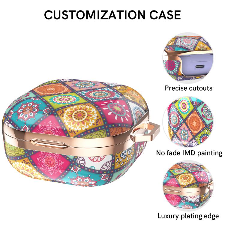 AhaStyle DD-WG01 Earphone TPU Protective Case For Samsung Galaxy Buds Pro / Live / 2 / 2 Pro / FE, Style: Mandala