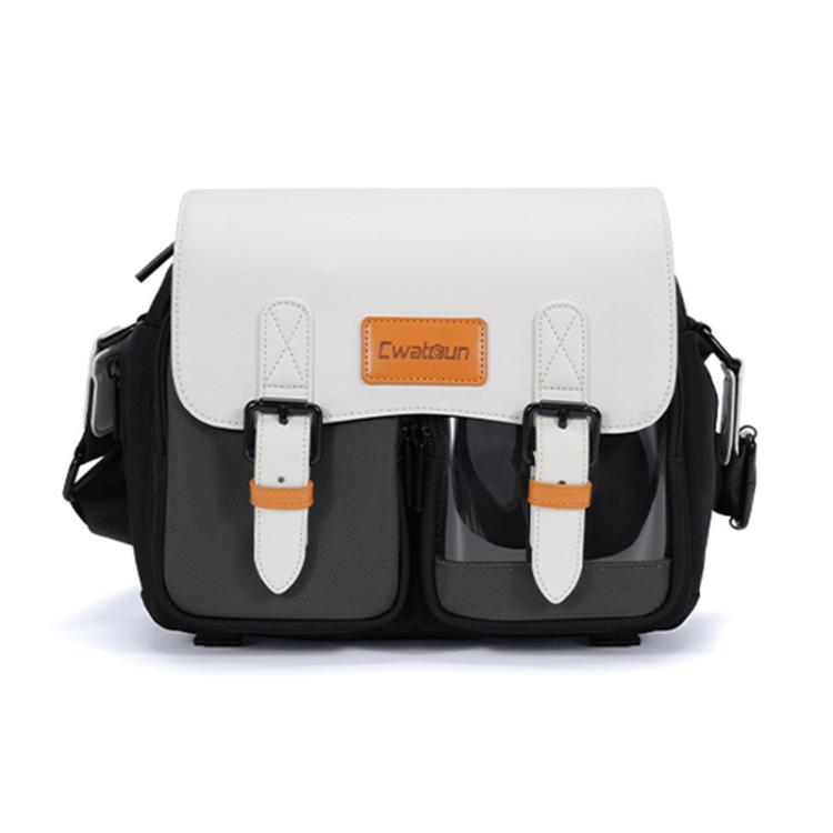 Cwatcun D219 Medium Single Shoulder Camera Bag Multifunctional Photography Bag