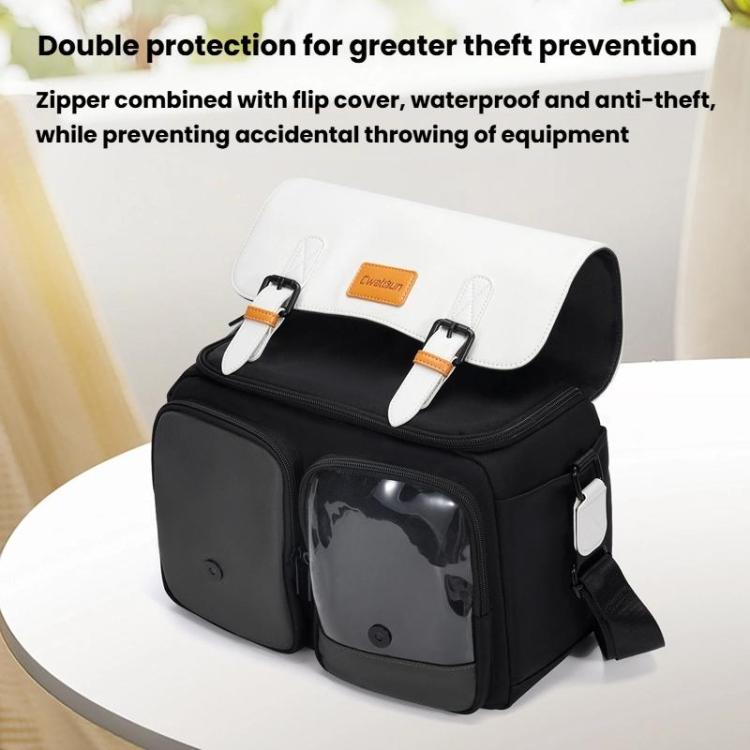 Cwatcun D219 Medium Single Shoulder Camera Bag Multifunctional Photography Bag