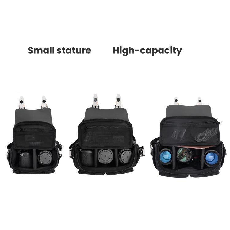 Cwatcun D219 Medium Single Shoulder Camera Bag Multifunctional Photography Bag