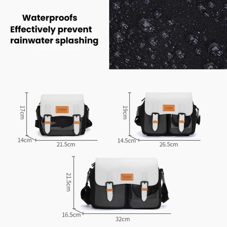 Cwatcun D219 Medium Single Shoulder Camera Bag Multifunctional Photography Bag