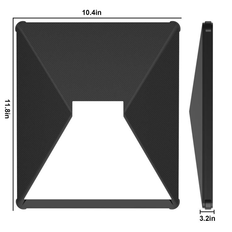 For Starlink Mini Accessory Silicone Soft Shell Anti-drop Protective Cover - Black