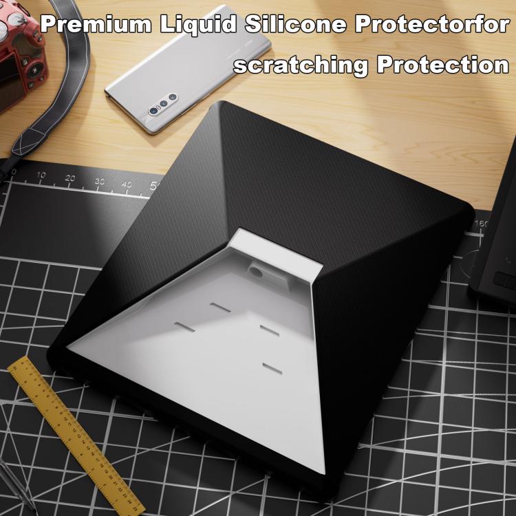 For Starlink Mini Accessory Silicone Soft Shell Anti-drop Protective Cover - Black