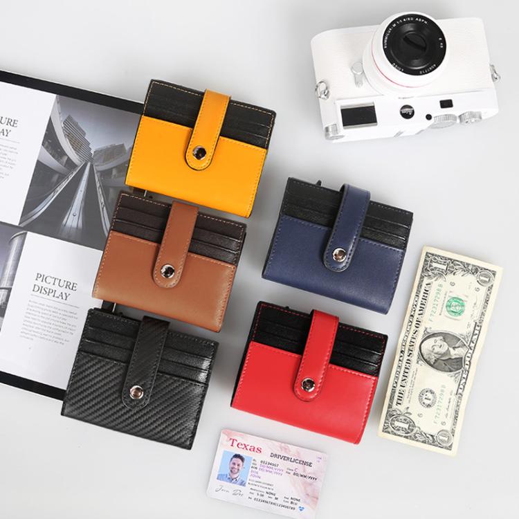Pop-Up Aluminum Card Case RFID Blocking Metal Card Holder Wallet For Men and Women