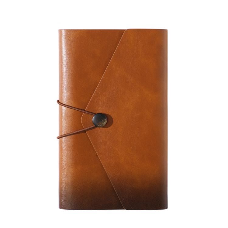 A6 Traveler Notebook Refillable Journal Vintage PU Leather 160 Pages Pocket Diary For Bullet Journaling & Travel